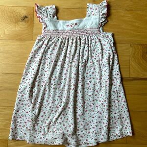Kissy Kissy 3T Smocked Pima Cotton Floral Nightgown Girls Pajamas